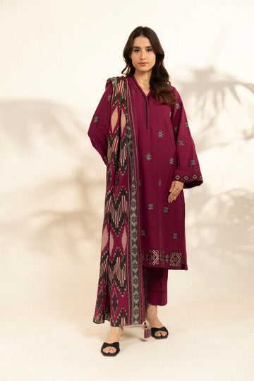 Alkaram FW-102-25-1-Red Online Shopping